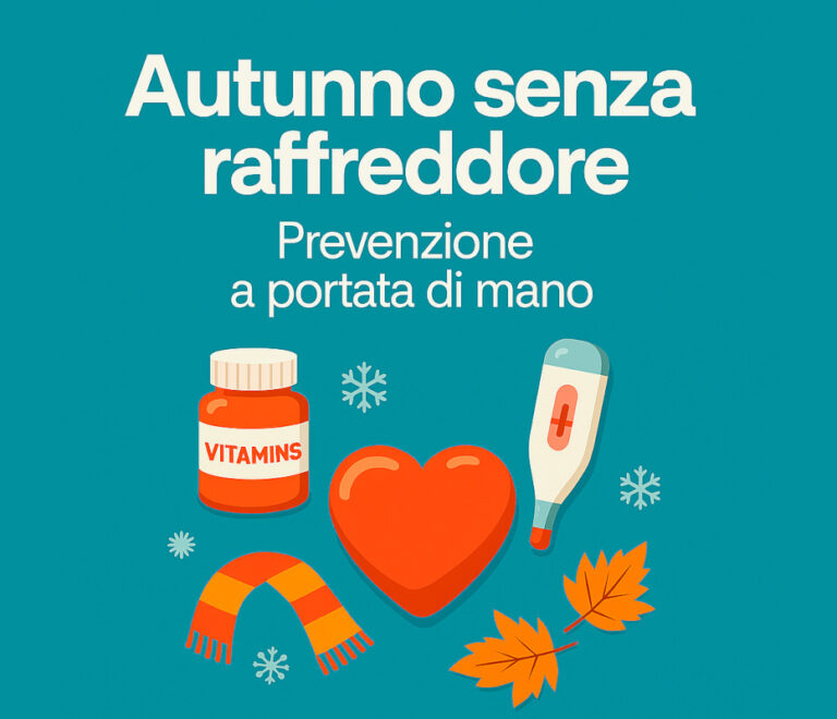 Autunno senza raffreddore: prevenzione a portata di mano