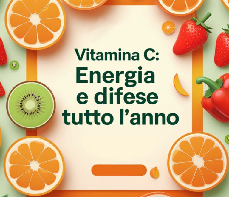 Vitamina C: energia e difese tutto l’anno