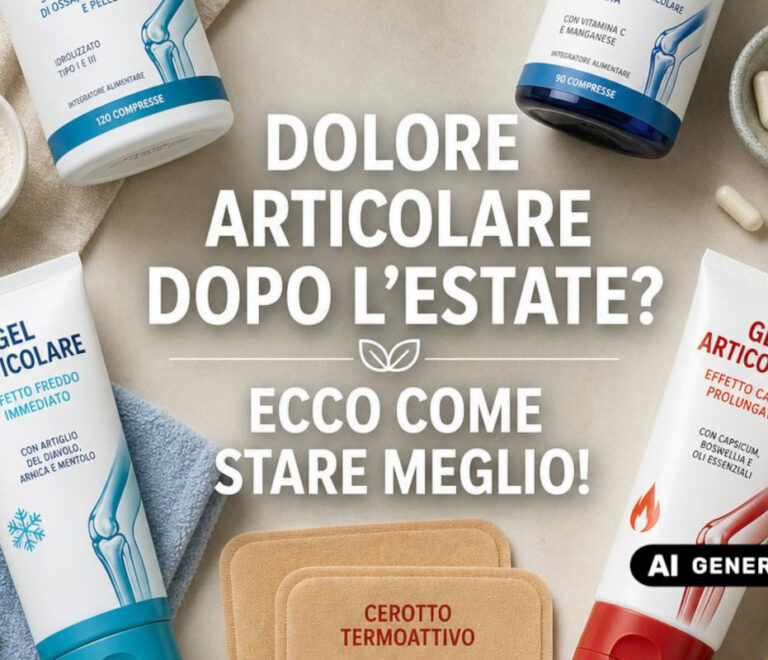 Dolori articolari dopo l’estate