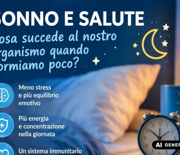 Sonno e salute: dormire bene fa la differenza